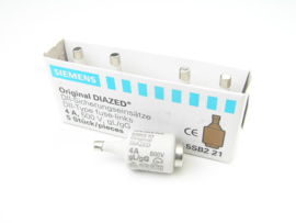 Siemens DII-type fuse-links 4A