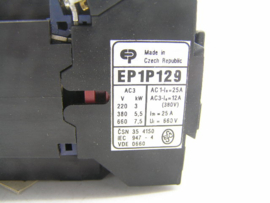 Elektropřístroj Písek EP1P129 24V DC