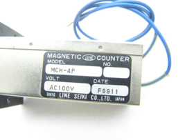 Line Seiki Magnetic Counter MCH-4P