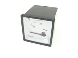 Faget Volt meter 0-20 (25) V