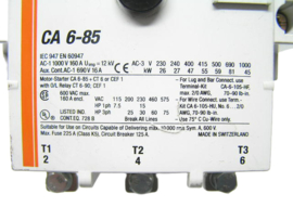 Sprecher + Schuh CA 6-85 220/260V 50/60Hz