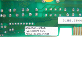 Sprecher + Schuh ODR-21