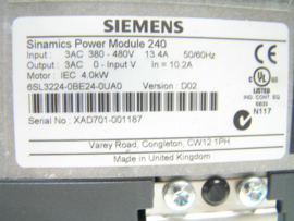 Siemens 6SL3224-0BE24-0UA0