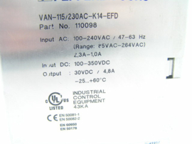 Pepperl+Fuchs VAN-115/230AC-K14-EFD
