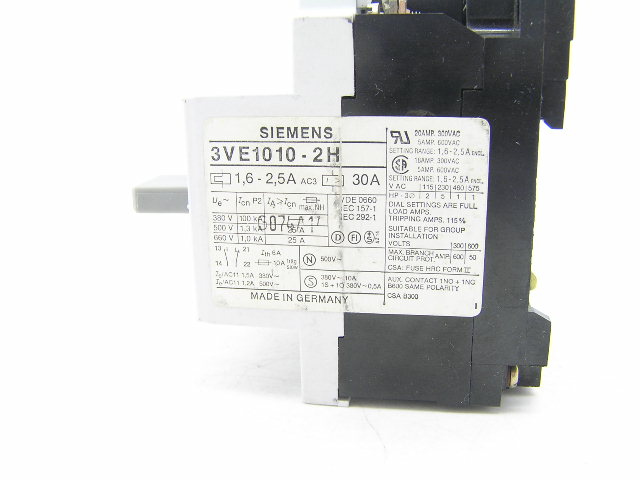 Siemens 3VE1010-2H