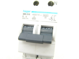 Hager MB 516 B16