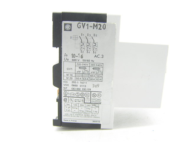 Telemecanique GV1-M20