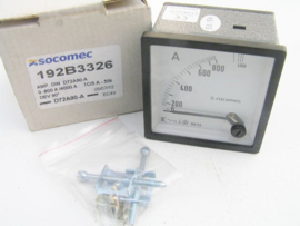 Socomec Analogue Panel Ammeter
