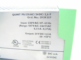 Phoenix-Contact QUINT PS-230AC/24DC/2,5/F