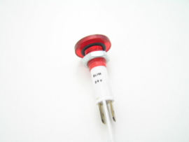 Slim indicator light red