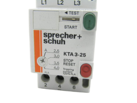 Sprecher + Schuh KTA 3-25 4,0