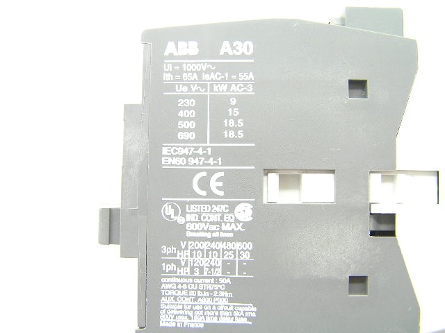 ABB A30-30-01 220/240V 50/60Hz