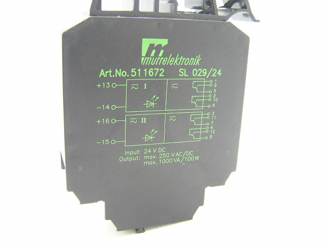 Murrelektronik Art. No. 51 1672 SL 029/24