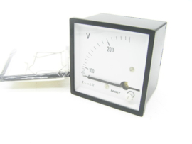 Faget analoge voltmeter 0 - 200 (250) volt