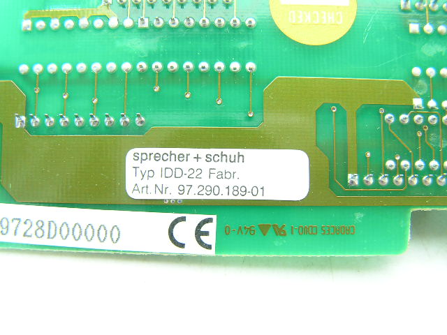 Sprecher + Schuh IDD-22