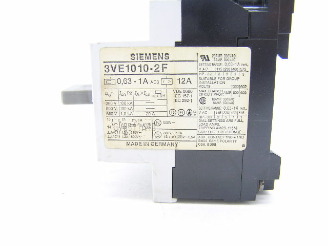 Siemens 3VE1010-2F