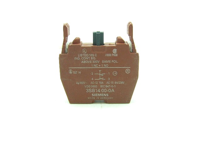 Siemens 3SB14 00-0A