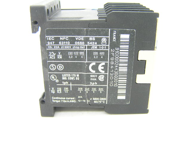 Telemecanique LP1K0910BD3 24V DC