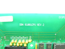 Stienen B.E SBN 81001CPU Anzeige