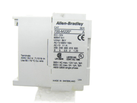Allen-Bradley 700-M220* 220/240V 50/60Hz
