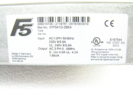 KEB 07F5A1D-2BEA