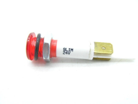 Slim indicator light red