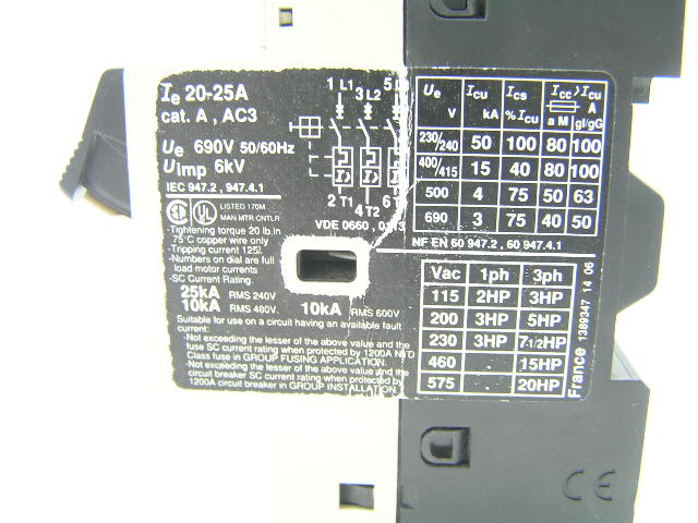 Telemecanique GV2-M22