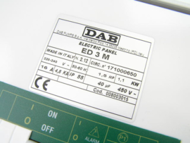 DAB Electric Panel ED 3M