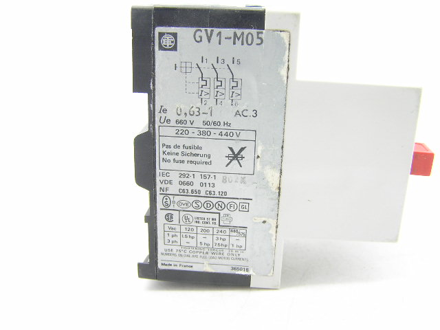 Telemecanique GV1-M05