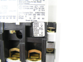 Sprecher + Schuh CA 3-60-N-11 380/460V 50/60Hz