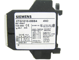 Siemens 3TG1010-0BB4 DC 24V