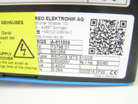 REO Elektronik Reovib 610 MTS610/25