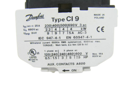 Danfoss CI 9 24/29V 50/60Hz