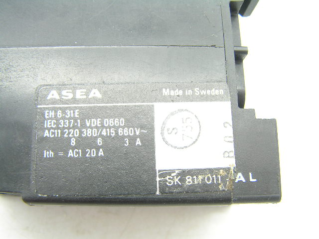 ASEA EH 6-31E 220V 50Hz