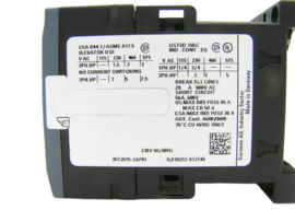 Siemens 3RT2015-1AP01 230V 50/60Hz