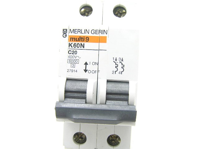 Merlin-Gerin K60N C20 27914