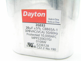 Dayton 2GE83 20µF