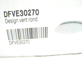 Vasco Luxe toevoerventiel Ø125 wit