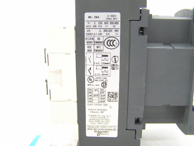 Telemecanique LC1D09BD 24V DC