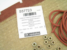 Remeha S57723 Frontplatte des Wärmetauschers