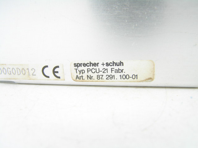 Sprecher + Schuh SESTEP 290  PCU-21