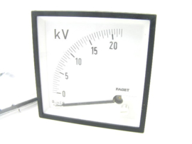 Faget Eleq kV kilovoltmeter 0-20