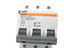 Merlin-Gerin C32H 40A type L 40°C 20519