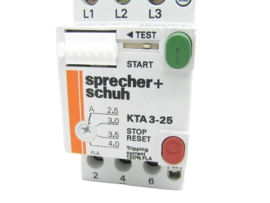 Sprecher + Schuh KTA 3-25 4,0