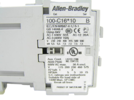 Allen-Bradley 100-C16*10 230V 50/60Hz