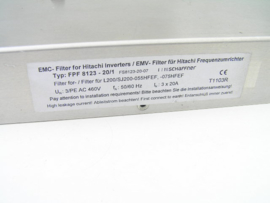 EMC-Filter for Hitachi Inventers FPF 8123 - 20/1