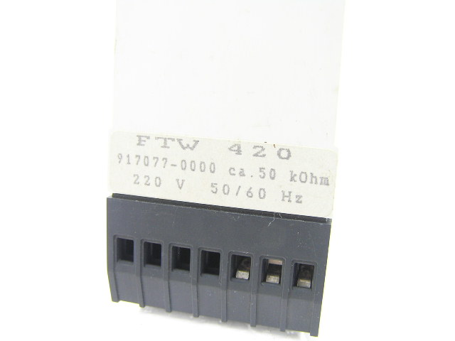 Endress + Hauser FTW 420