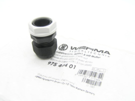 Werma 975 444 01 Cable gland M20X1.5 with nut
