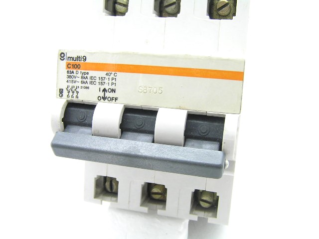 Merlin Gerin multi9 C100 63A 21086  Elektroparts