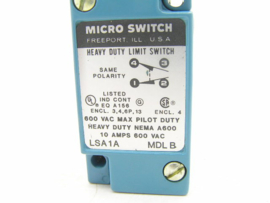 Micro Switch LSA1A MDL B